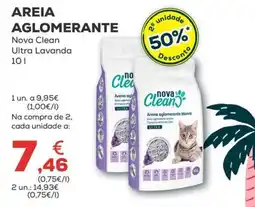 Kiwoko Areia aglomerante nova clean ultra lavanda promoção