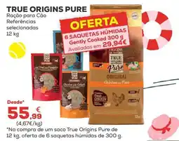 Kiwoko True origins pure ração para cão promoção