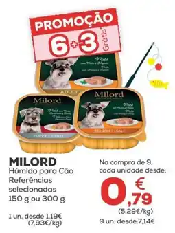 Kiwoko Milord Húmido para Cão promoção
