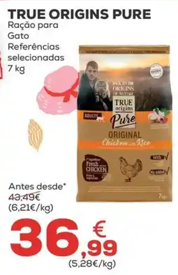 Kiwoko true origins pure ração para gato promoção