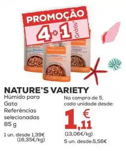 Kiwoko Nature's Variety Húmido para Gato promoção
