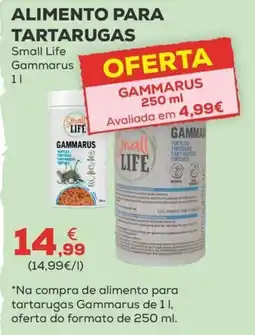 Kiwoko Alimento para tartarugas small life gammarus promoção