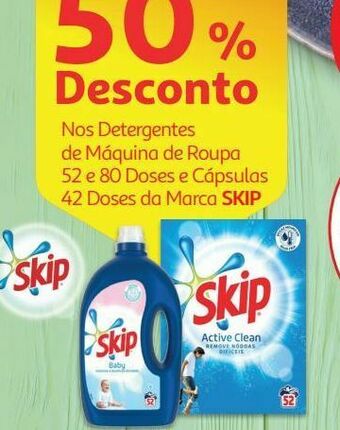 Auchan Det. roupa máq. liquído skip promoção