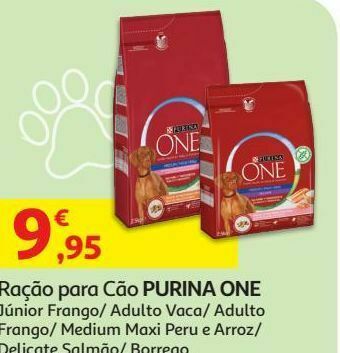 Auchan Ração cão purina one promoção