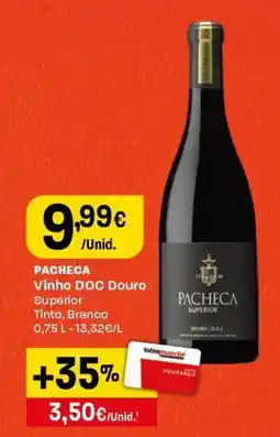 Intermarché Pacheca vinho doc douro promoção