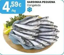 Intermarché Sardinha pequena congelada promoção