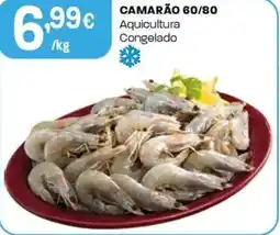 Intermarché Camarão 60/80 aquicultura congelado promoção