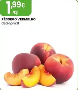 Intermarché Pêssego vermelho promoção