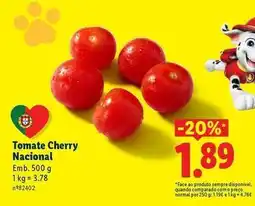 Lidl Nacional - tomate cherry promoção