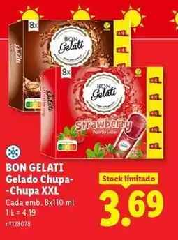 Lidl Up - gelado chupa-chupa xxl promoção