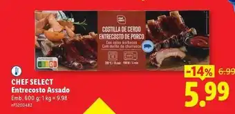 Lidl Chef select - entrecosto assado promoção