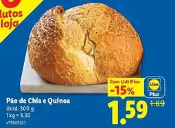 Lidl com - pão de chia e quinoa promoção