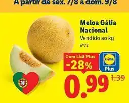 Lidl A+ - meloa gália nacional promoção