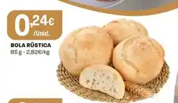 Intermarché Bola rústica promoção