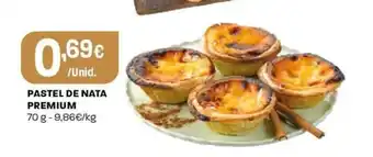 Intermarché Pastel de nata premium promoção