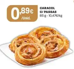 Intermarché Caracol c/ passas promoção