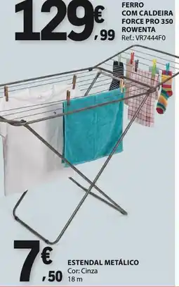 E.Leclerc estendal metálico promoção