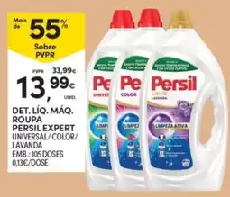 Continente persil roupa expert universal/color/lavanda promoção