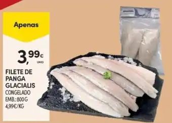 Continente Filete de panga glacialis promoção