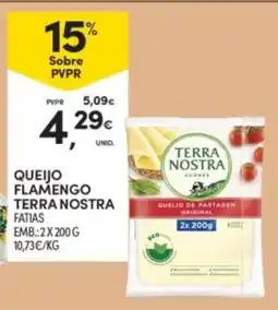 Continente Queijo flamengo terra nostra promoção
