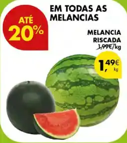 Pingo Doce Melancia riscada promoção
