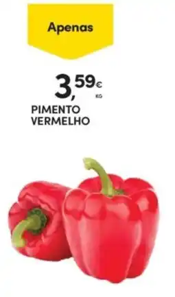 Continente Pimento vermelho promoção