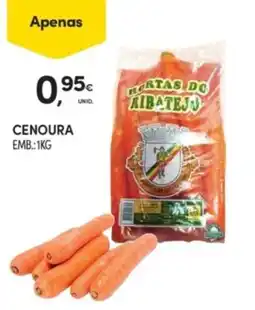 Continente Cenoura Hortas do Ribatejo promoção