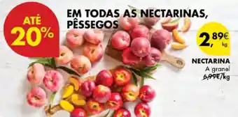 Pingo Doce Nectarina promoção