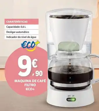 E.Leclerc maquina de café filtro eco+ promoção