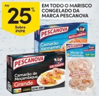 Continente Pescanova camarão de moçambique grande promoção