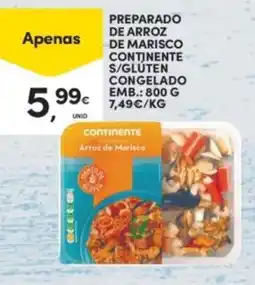 Continente Continente arroz de marisco promoção