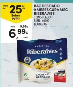 Continente Bacalhau desfiado riberalves promoção