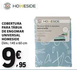 E.Leclerc cobertura para tábua de engomar universal homeside promoção