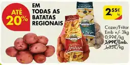 Pingo Doce batatas regionais promoção