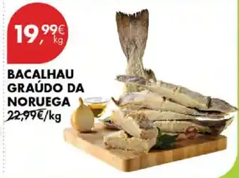 Pingo Doce Bacalhau graúdo da noruega promoção