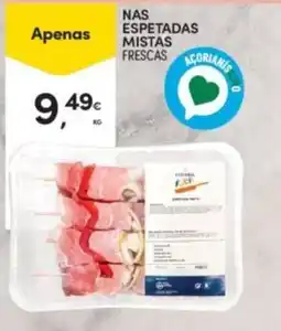 Continente Nas espetadas mistas frescas promoção