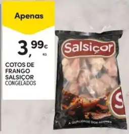 Continente Cotos de frango salsicor congelados promoção