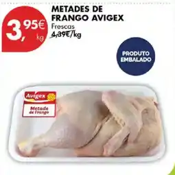 Pingo Doce metades de frango avigex promoção