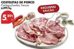 Pingo Doce Costeletas de porco promoção