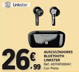 E.Leclerc Auscultadores bluetooth linkster promoção