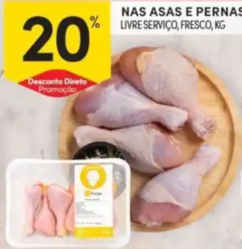 Continente Perna de frango promoção