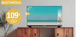 E.Leclerc tv led frameless 32" esmart promoção