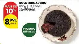 Pingo Doce Bolo brigadeiro promoção