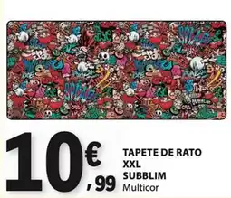 E.Leclerc Tapete de rato subblim multicor promoção