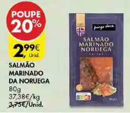 Pingo Doce Salmão marinado da noruega promoção
