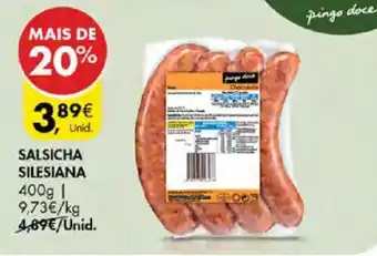 Pingo Doce Salsicha silesiana promoção