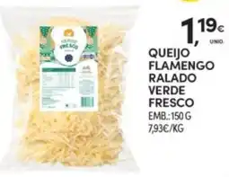 Continente Queijo flamengo ralado verde fresco promoção