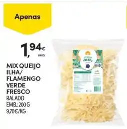 Continente Queijo flamengo ralado verde fresco promoção