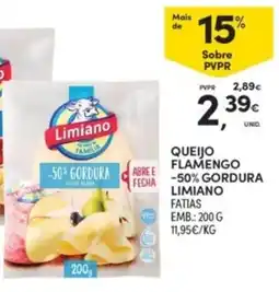 Continente Queijo flamengo limiano promoção