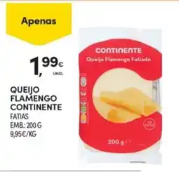 Continente Queijo flamengo continente fatias promoção